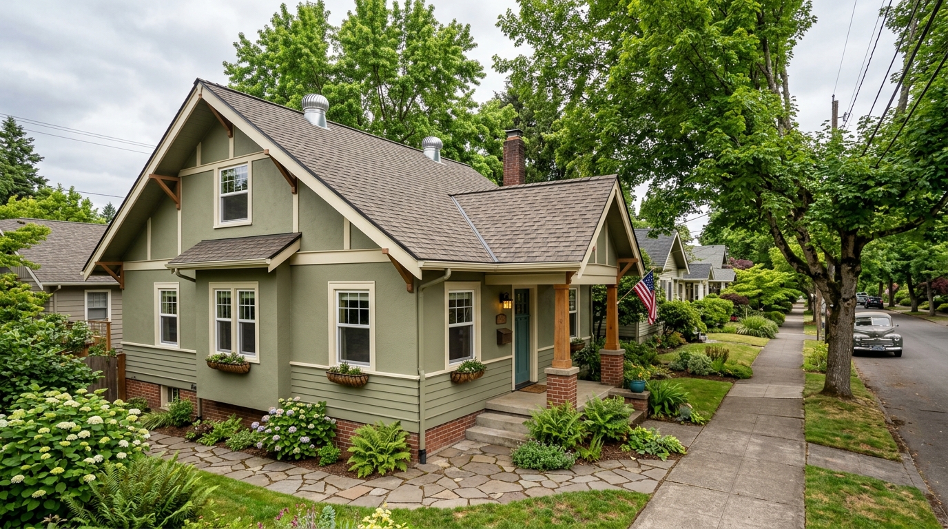 Re-Roof near Woodstock Park, Portland