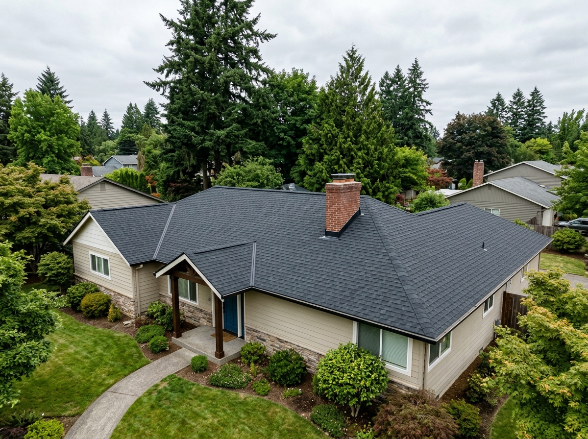 RedBird Roofing completed roof installation